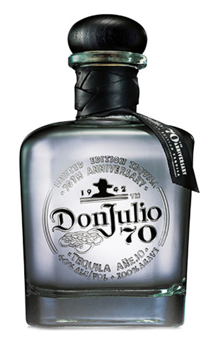 Don Julio 70th Anniversary Añejo Claro Tequila 100% de Agave Limited Edition